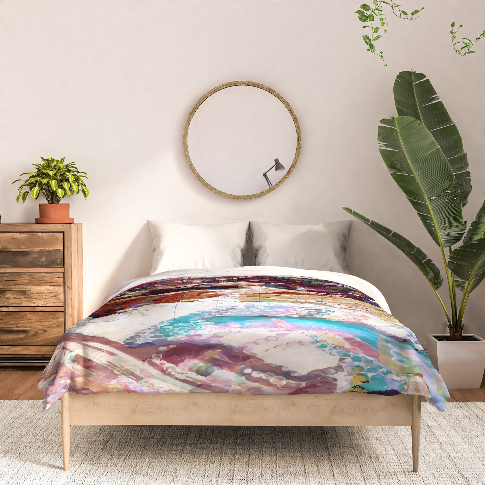 83 Oranges Sequin Haze Comforter