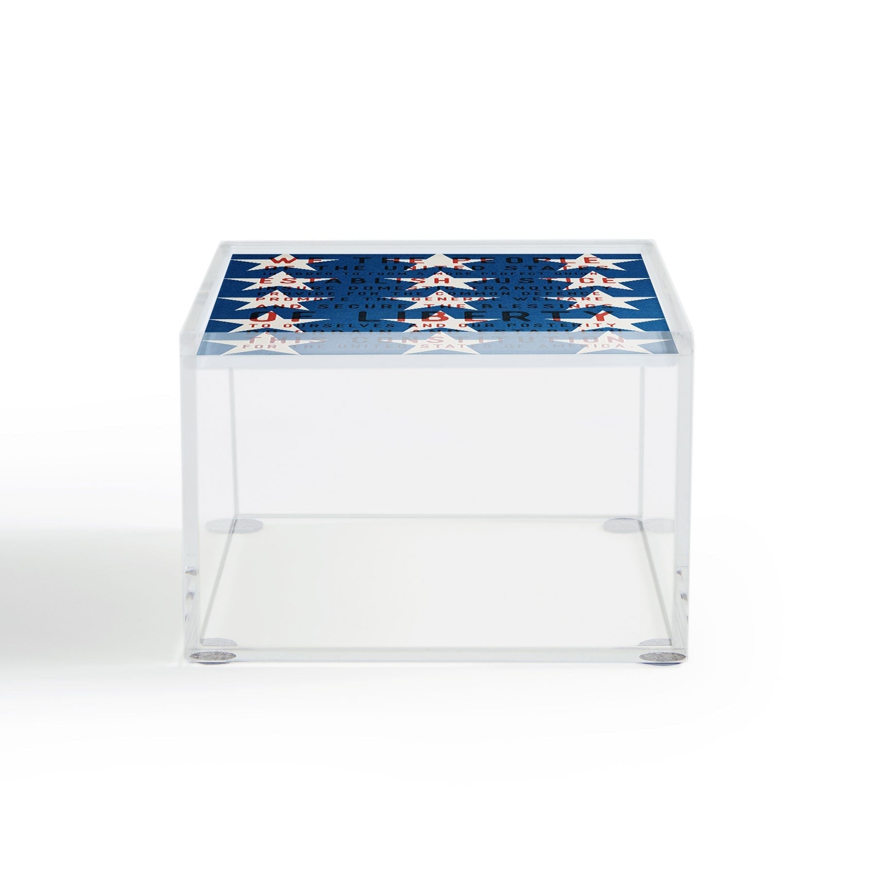 DENY Designs Starred Preamble Acrylic Box