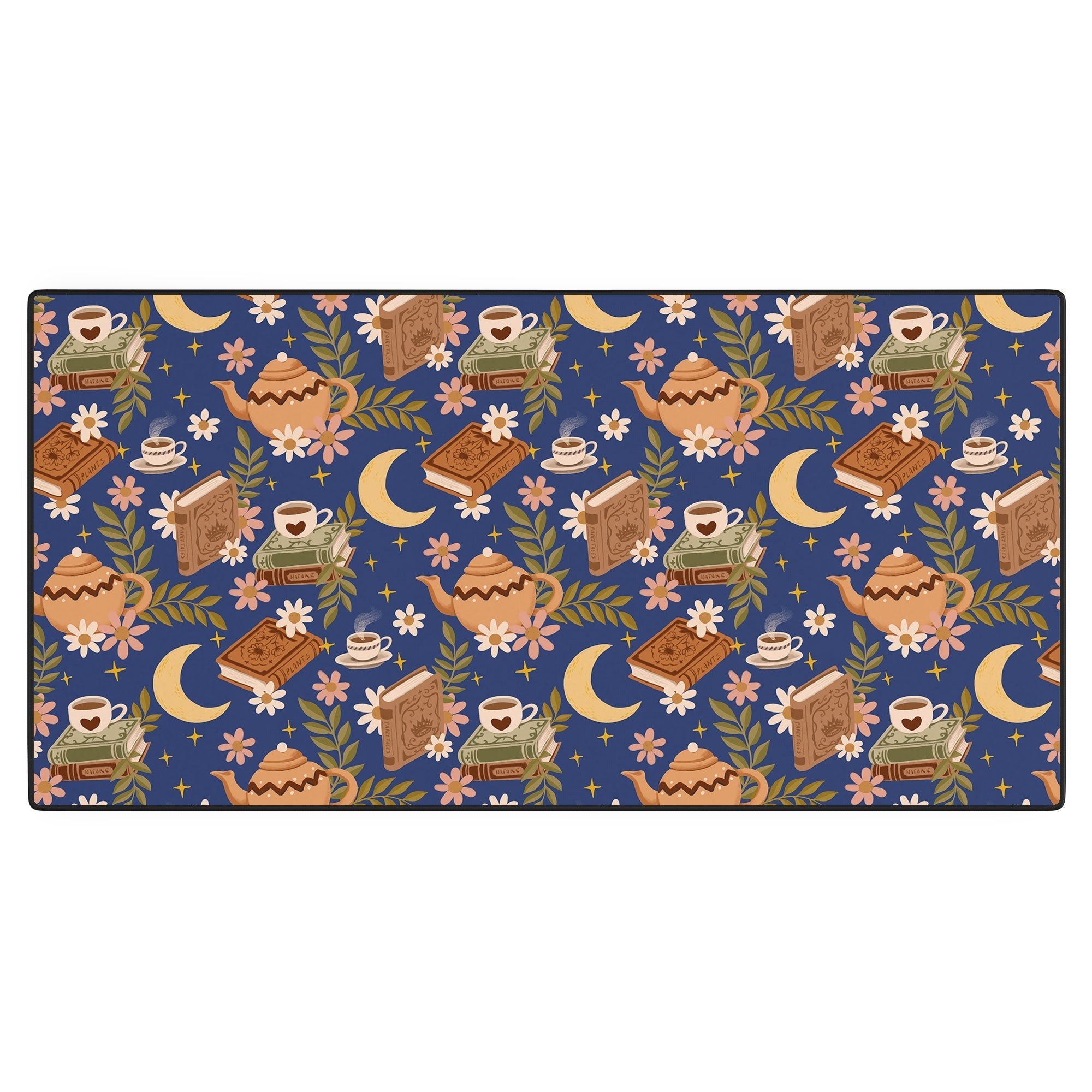 Avenie Moonlit Reading Nook II Desk Mat
