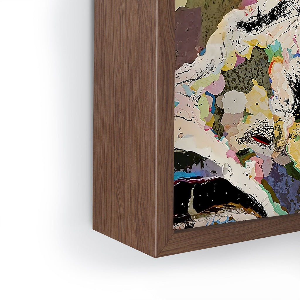 83 Oranges Echoes Beneath the Surface Framed Mini Art Print