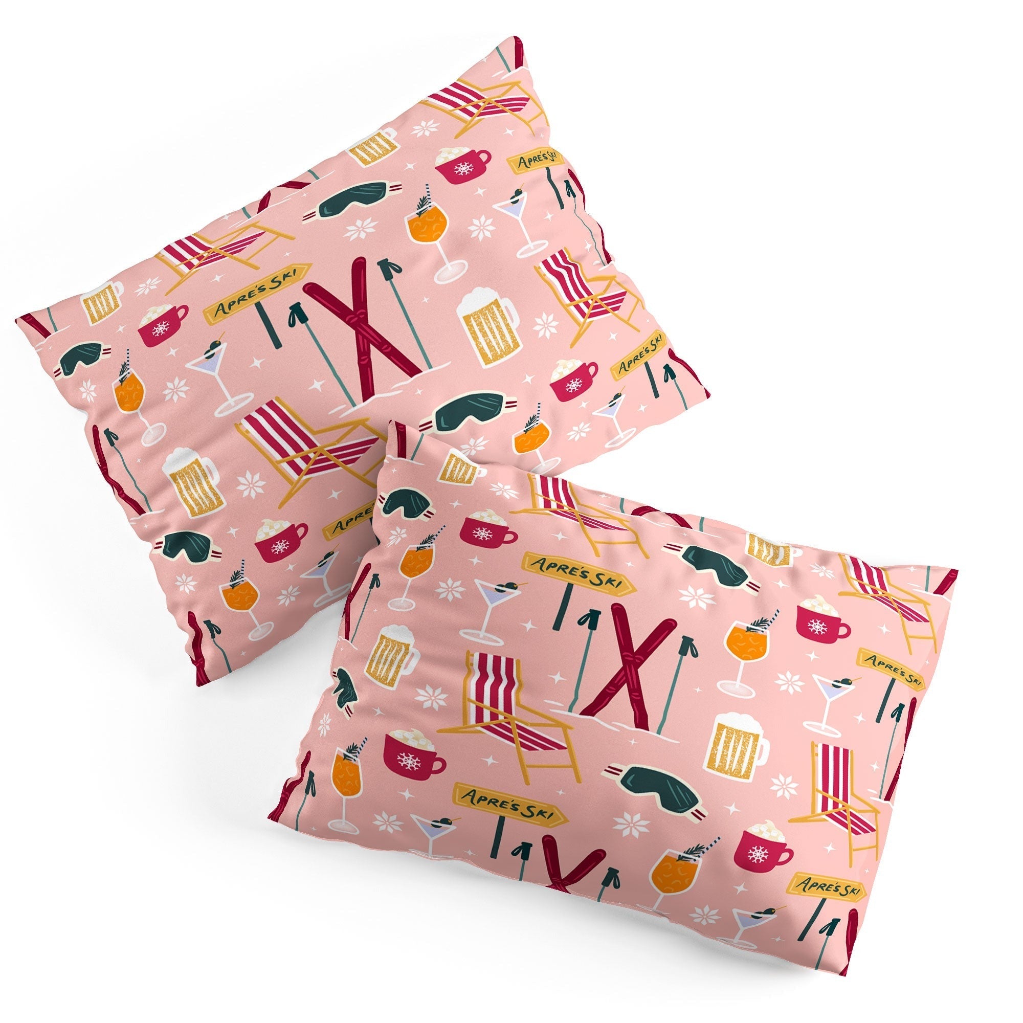 Design by Spark Apres Ski Holiday Pillow Shams