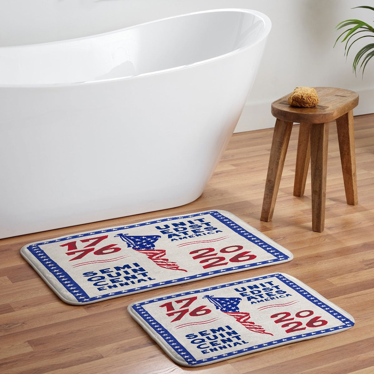 DENY Designs Retro 76 26 Memory Foam Bath Mat