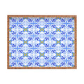 Design by Spark Dolce Vita Flourish Tile Rectangular Tray