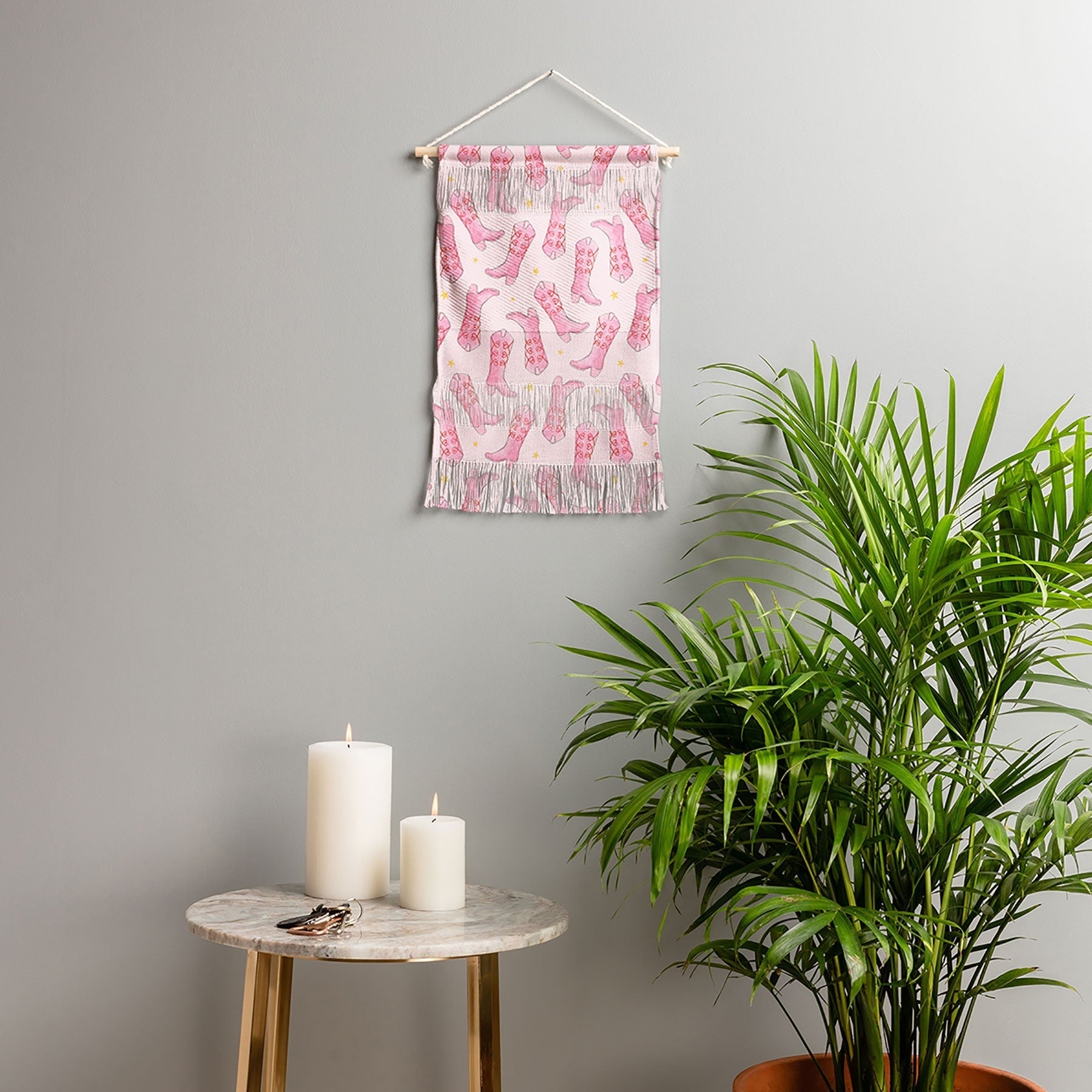 Love_Ryming Stars and Boots Wall Hanging Portrait