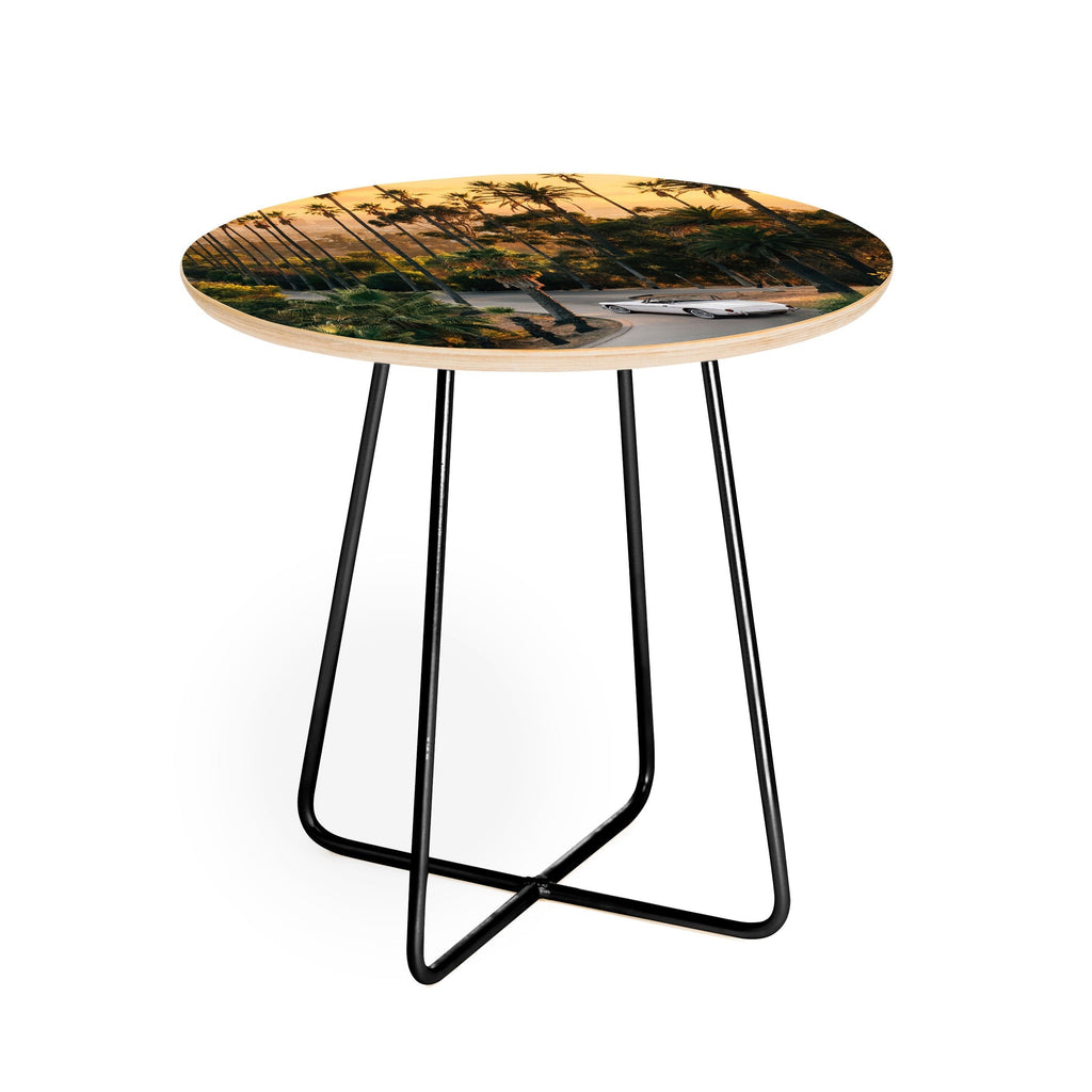 Gal Design Sunset Blvd Round Side Table