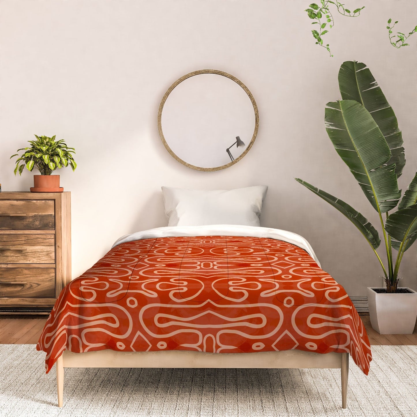 Mirimo Venexiana Burnt Orange Comforter