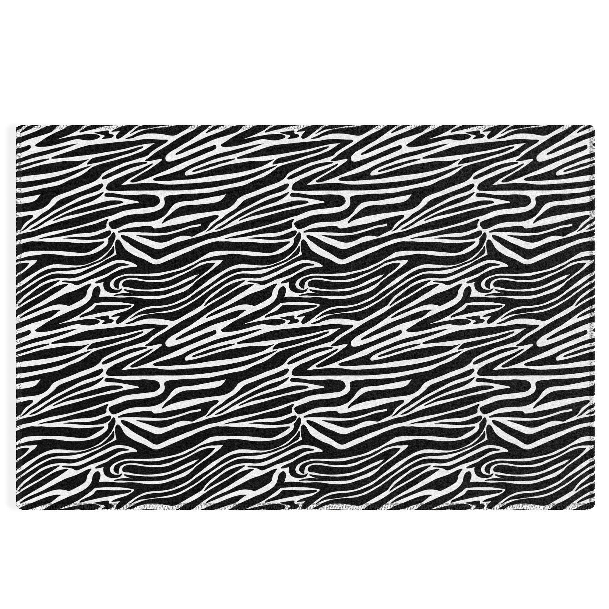 Jennifer Labre Wild Zebra Outdoor Rug