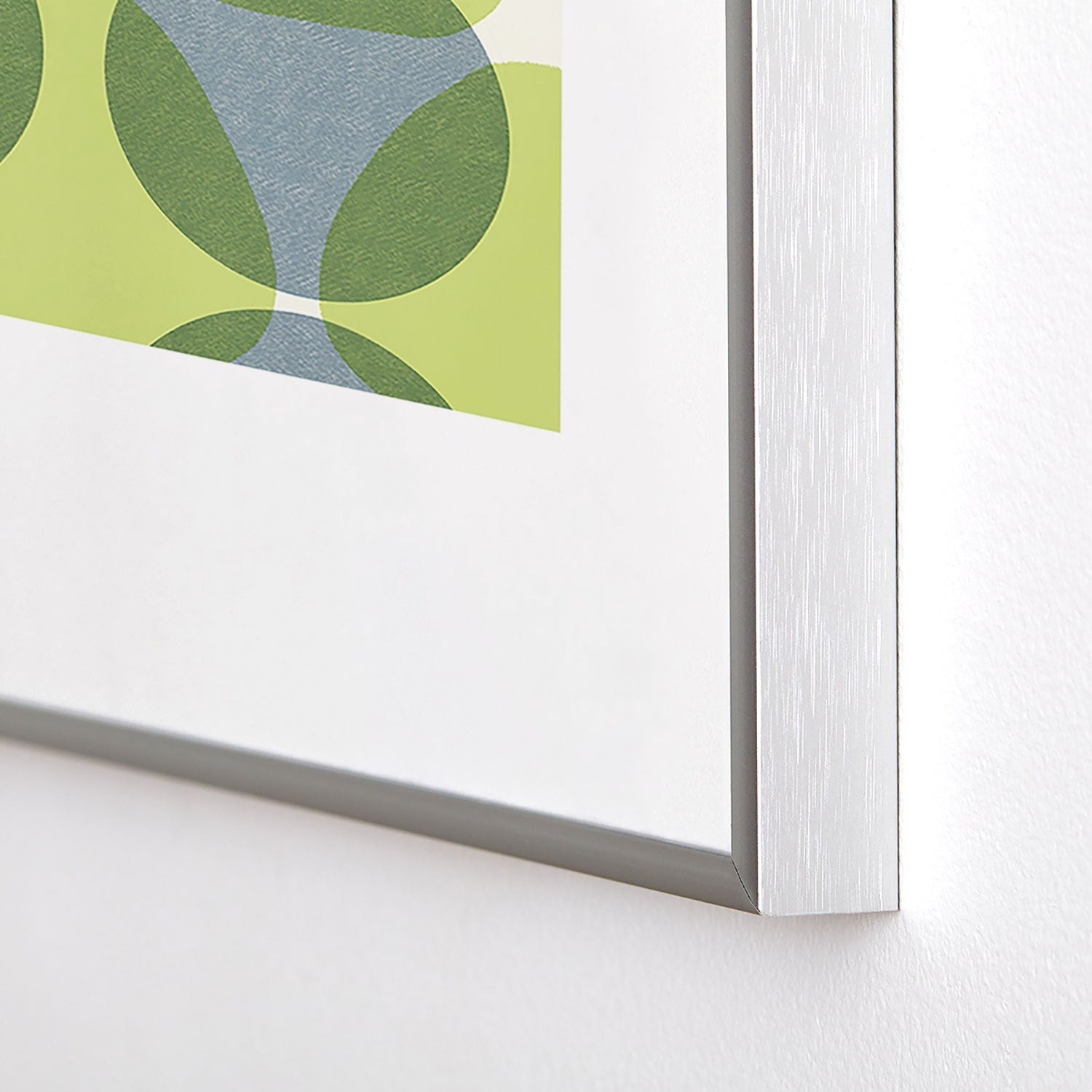 Marta Barragan Camarasa Stylish Retro Circle Metal Framed Art Print