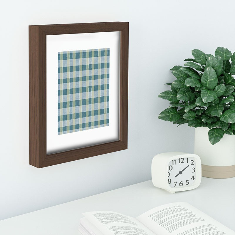 Marta Barragan Camarasa Country Style Checks Recessed Framing Rectangle