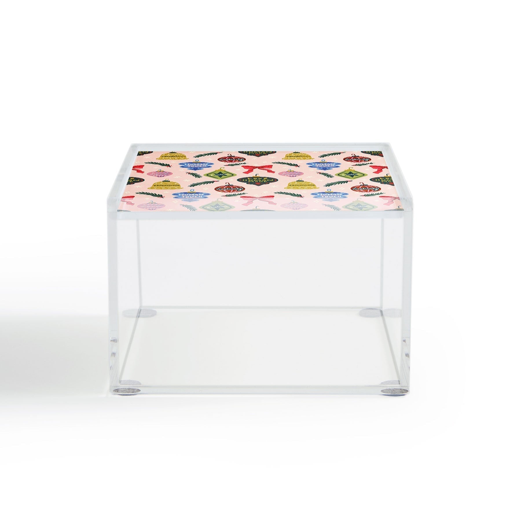 Design by Spark Love Human Made Christmas Ornaments Acrylic Box