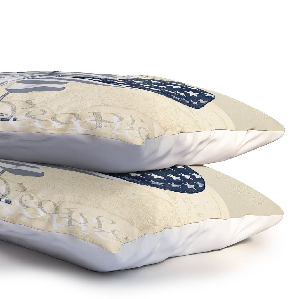 DENY Designs Liberty and Justice Woman Pillow Shams