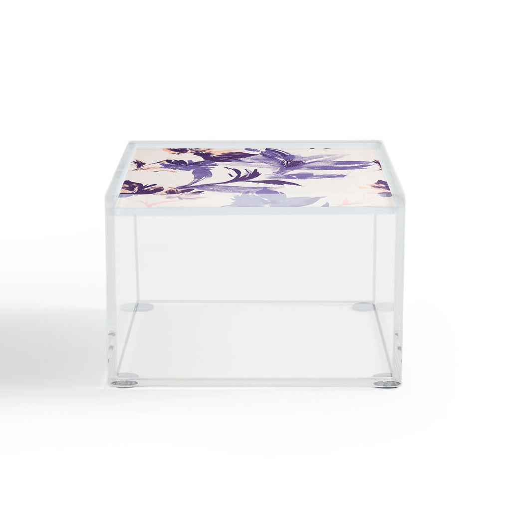 Gabriela Fuente Emma Classic Floral Acrylic Box