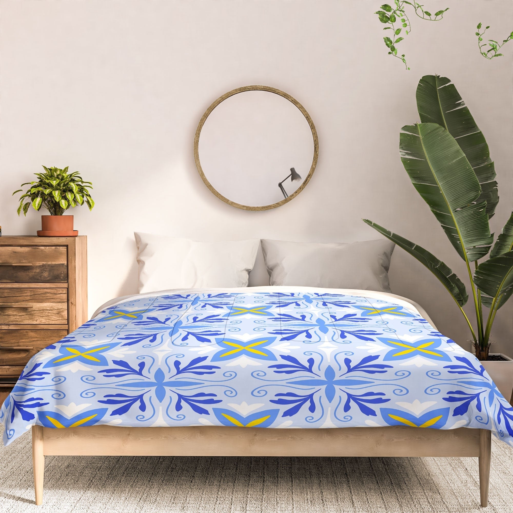 Design by Spark Dolce Vita Flourish Tile Comforter