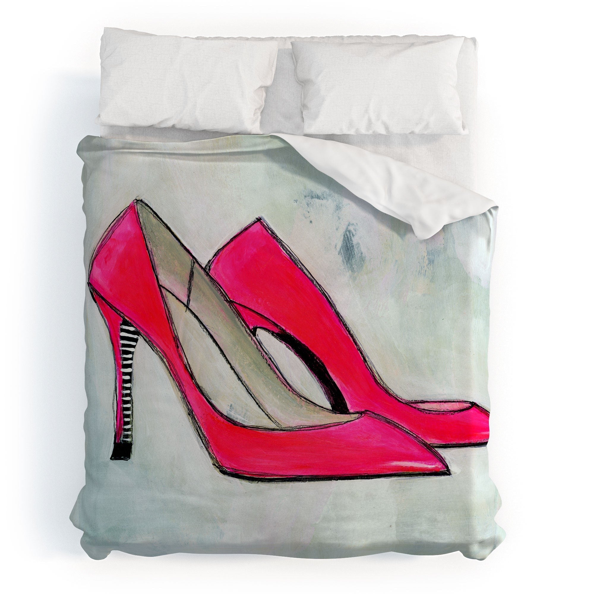 Sophia Buddenhagen Neon Walk Duvet Cover