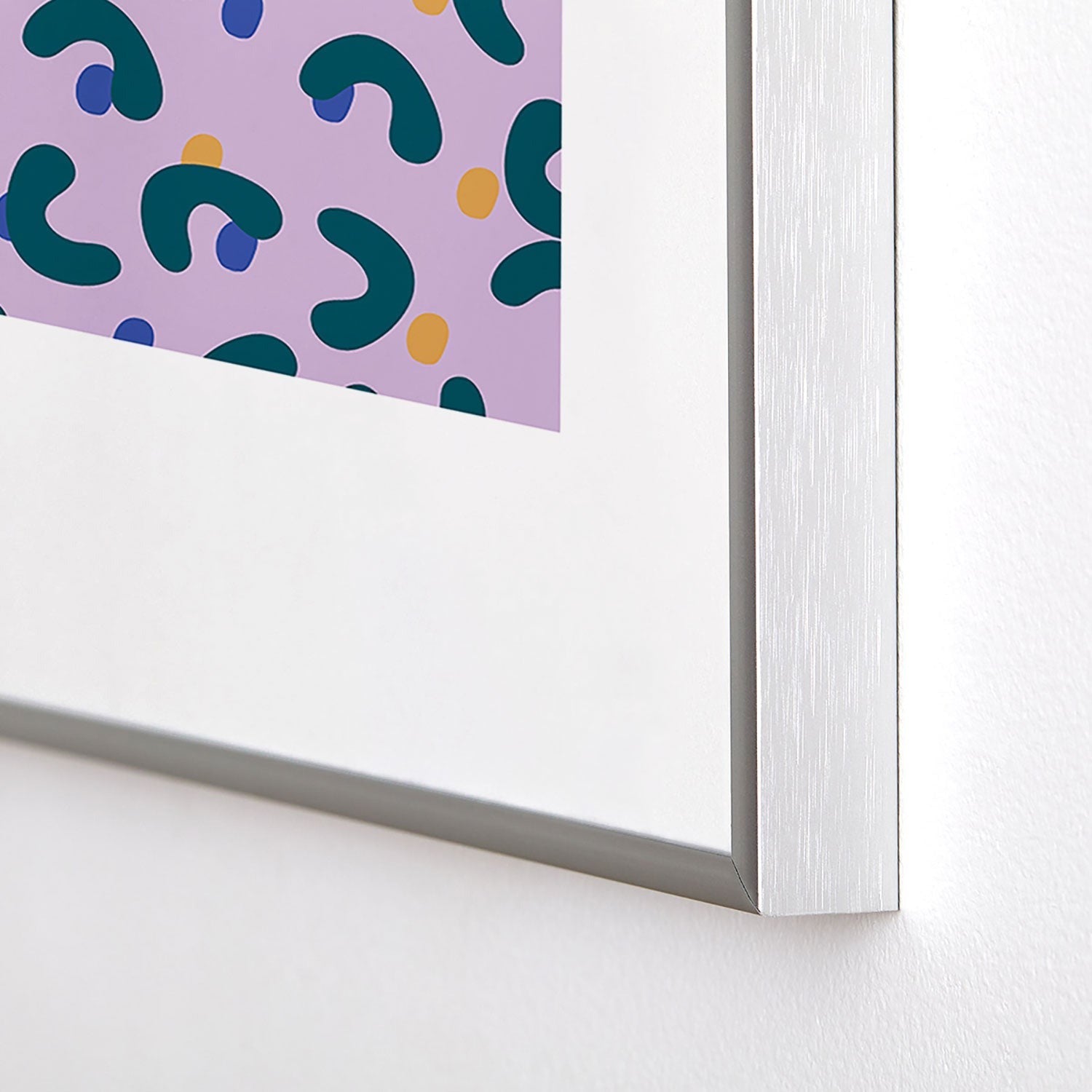 Camilla Foss Pebbles Mix Metal Framed Art Print
