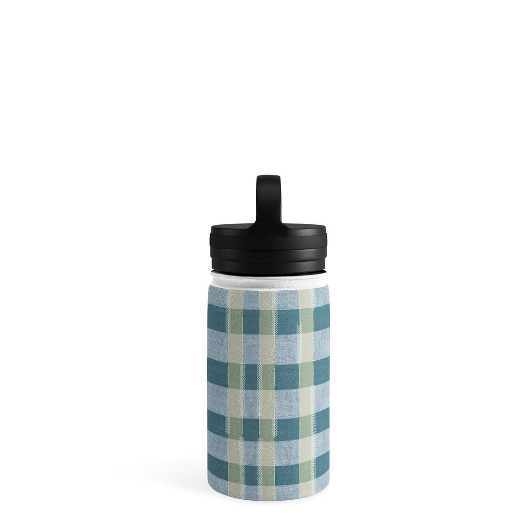 Marta Barragan Camarasa Country Style Checks Water Bottle