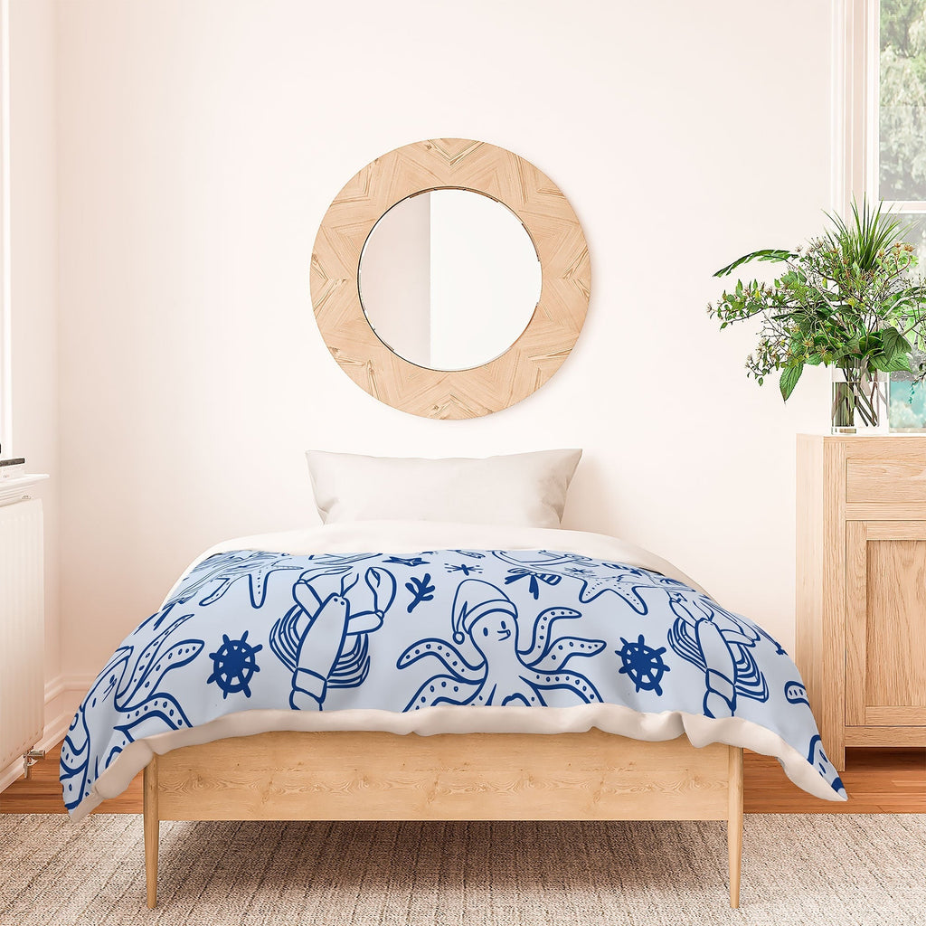 Design by Spark Marine Christmas Holiday Duvet Cover