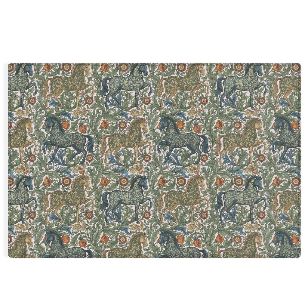 Marta Barragan Camarasa Renaissance Horse Garden Outdoor Rug