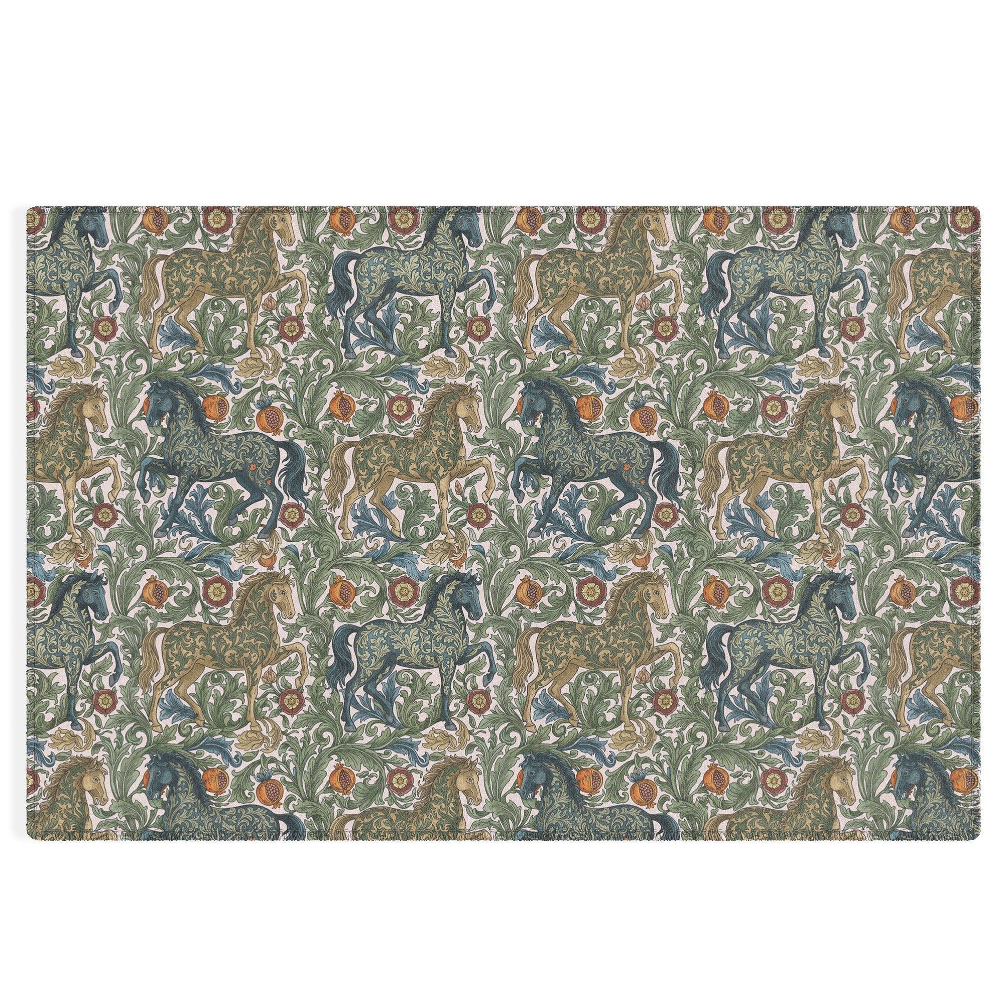 Marta Barragan Camarasa Renaissance Horse Garden Outdoor Rug