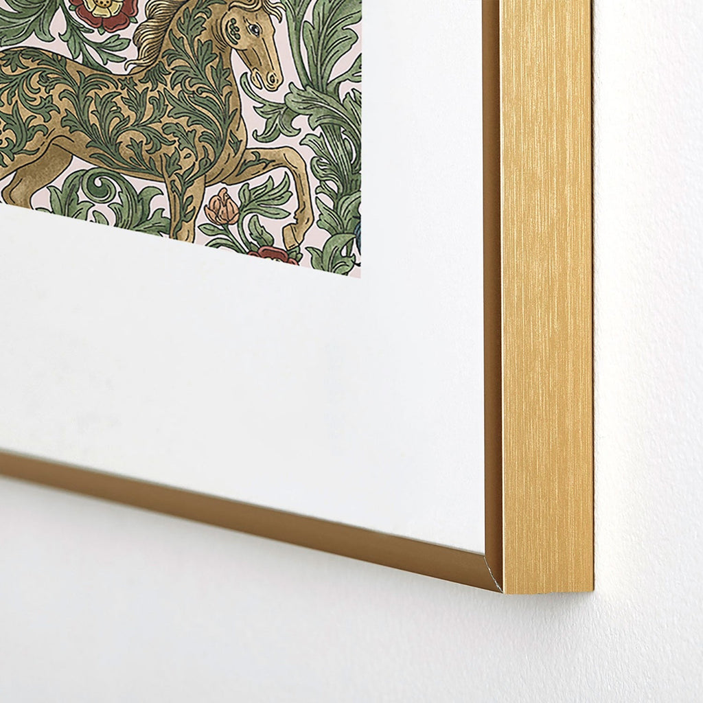 Marta Barragan Camarasa Renaissance Horse Garden Metal Framed Art Print