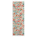 Ninola Design Botanic Retreat Tropical Whimsical Flowers Coral Green Yoga Towel