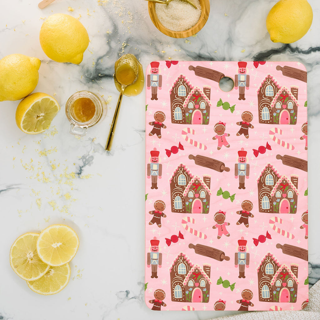 carriecantwell Sweet Christmas Holidays Cutting Board Rectangle
