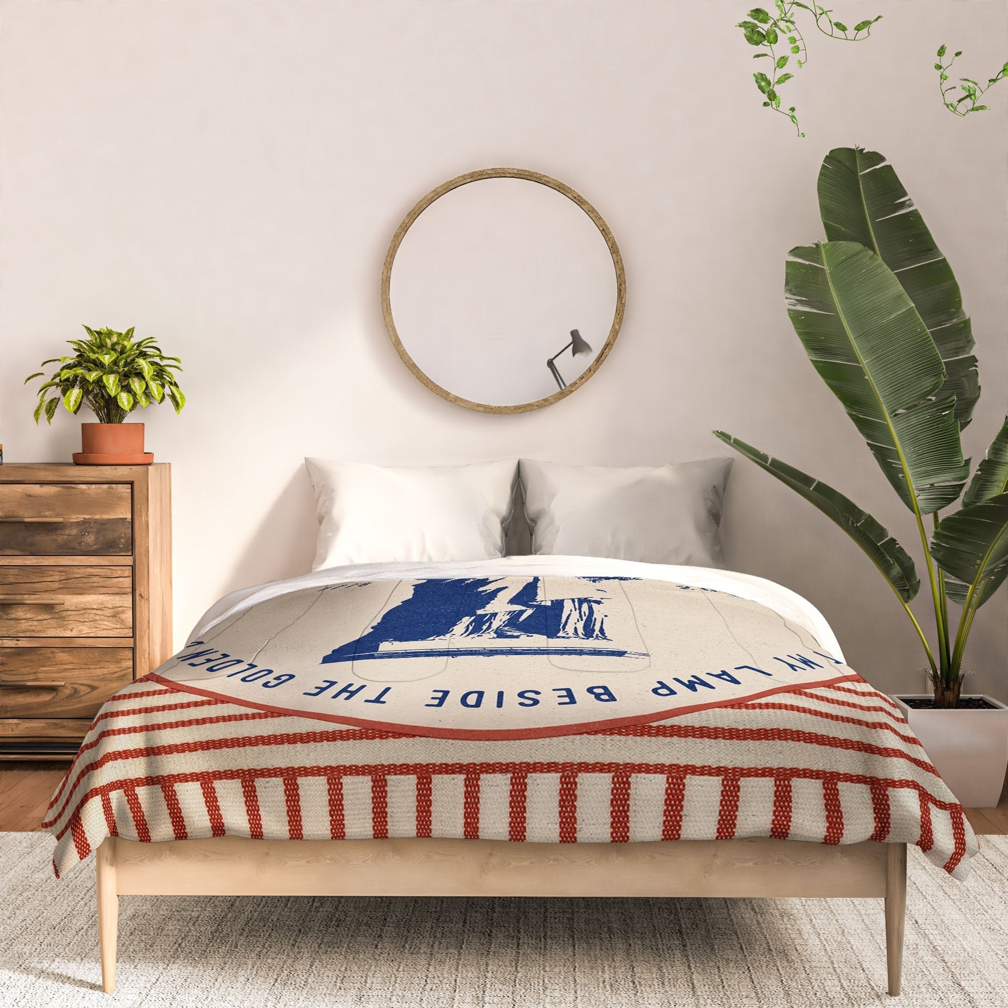 DENY Designs Life Liberty Comforter