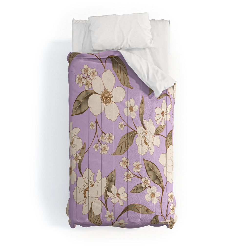 Gabriela Fuente Roberta lilac Comforter