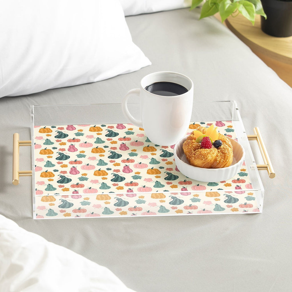 Design by Spark Gourdgeous Autumn Acrylic Tray