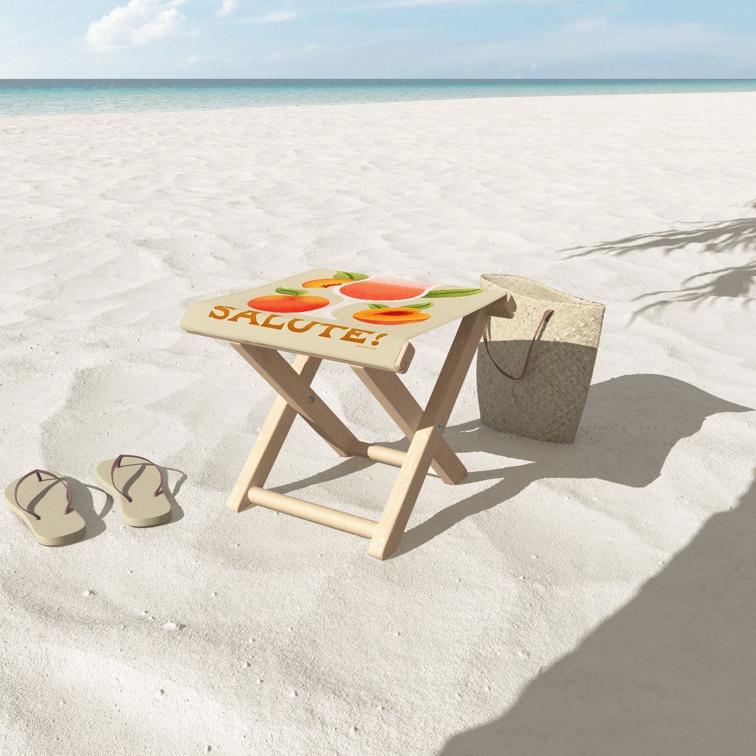 Jessica Molina Bellini Folding Stool