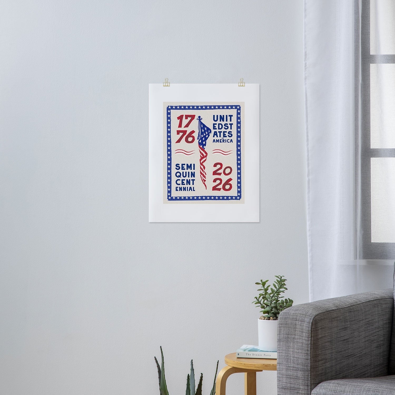 DENY Designs Retro 76 26 Art Print