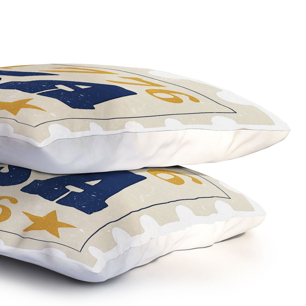 DENY Designs USA Stamp Pillow Shams