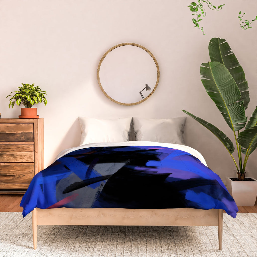 83 Oranges Midnight Sparks Comforter