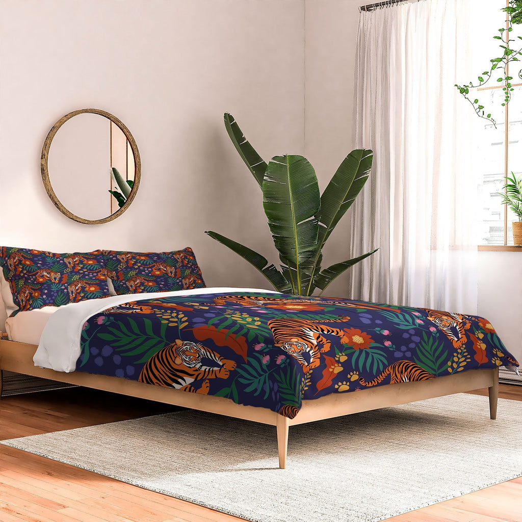 Design by Spark Tiger of the Glorious Jungle Comforter