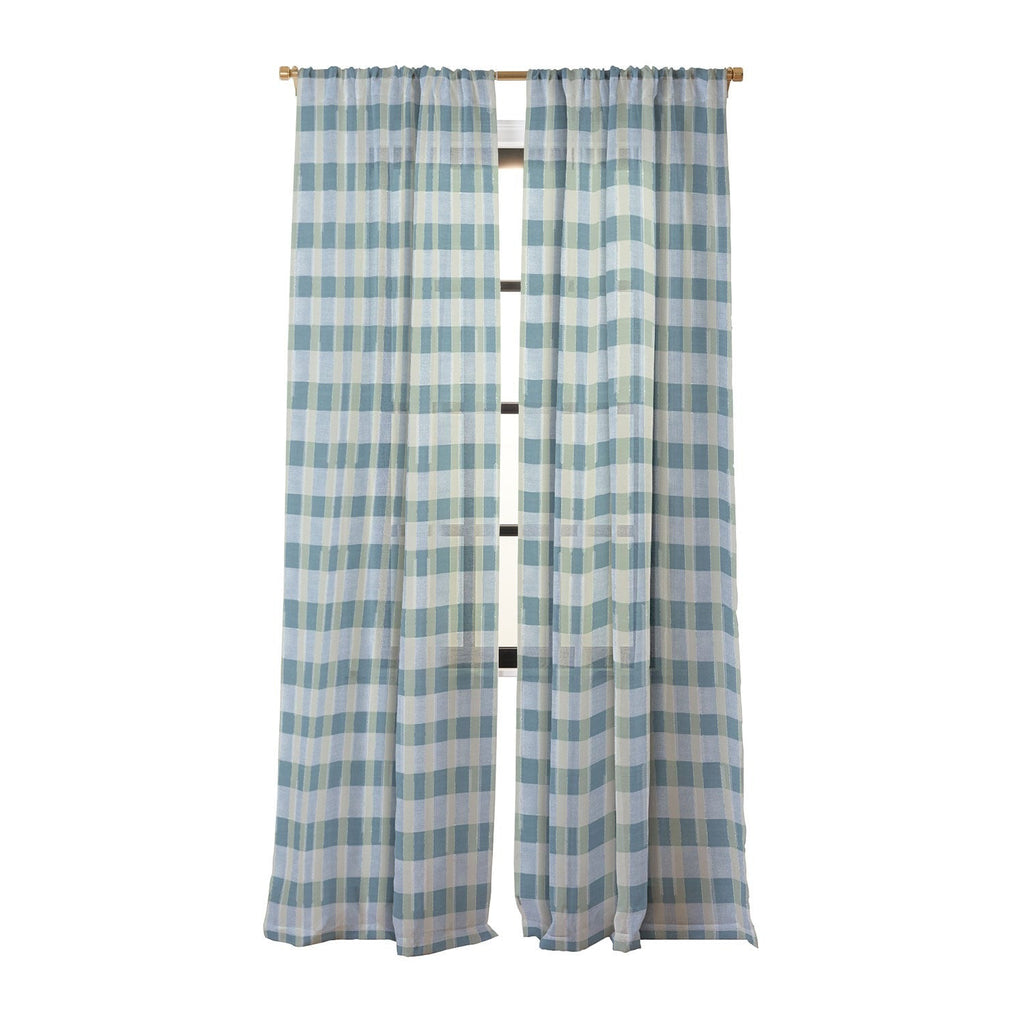 Marta Barragan Camarasa Country Style Checks Sheer Non Repeat