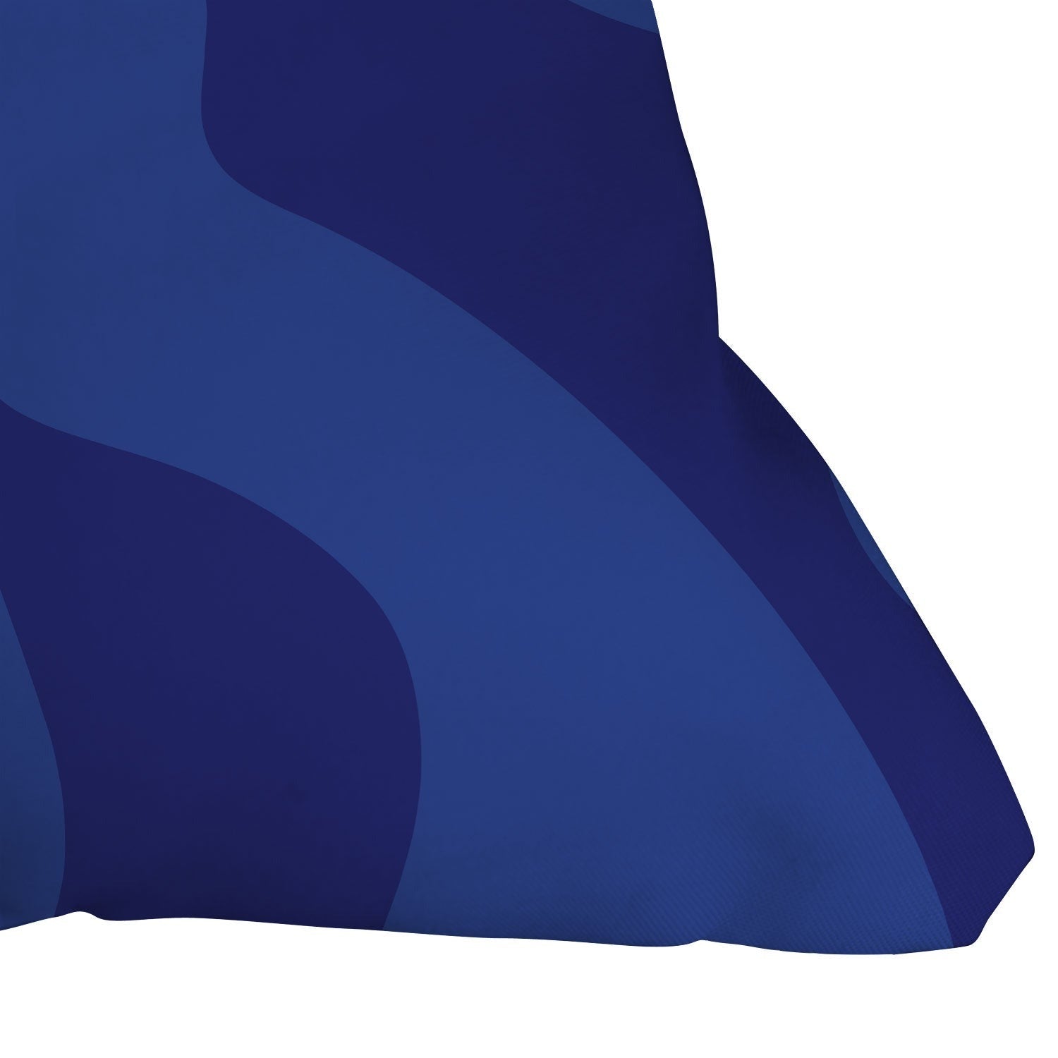 Camilla Foss Blue Pebble Throw Pillow