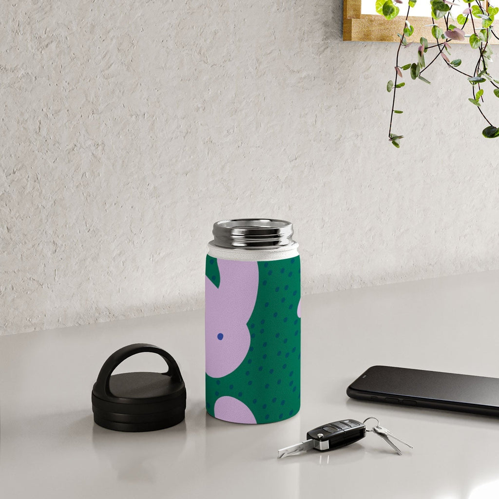 Camilla Foss Pebbles and Rabbit Water Bottle