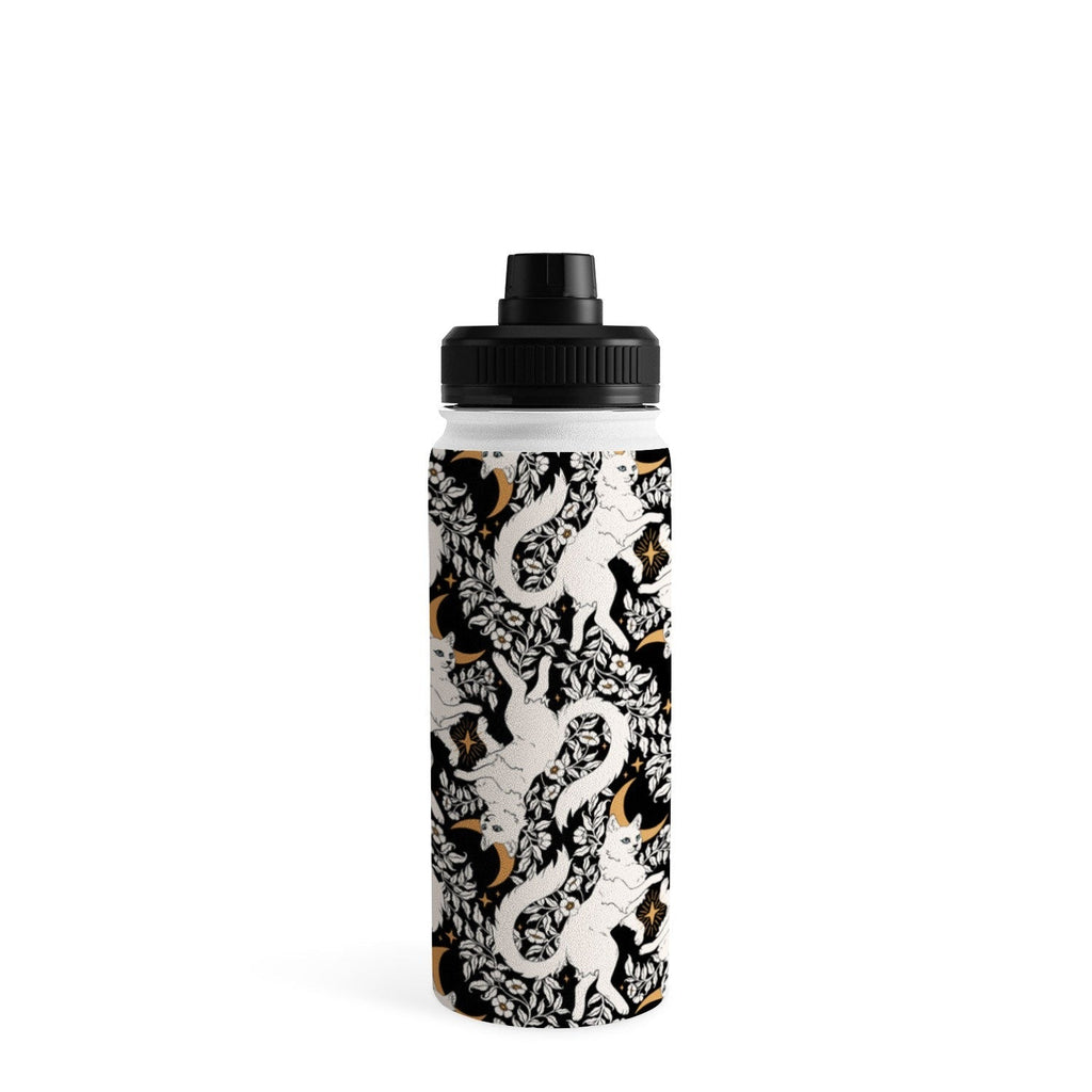 Avenie Celestial Cats Gold Water Bottle