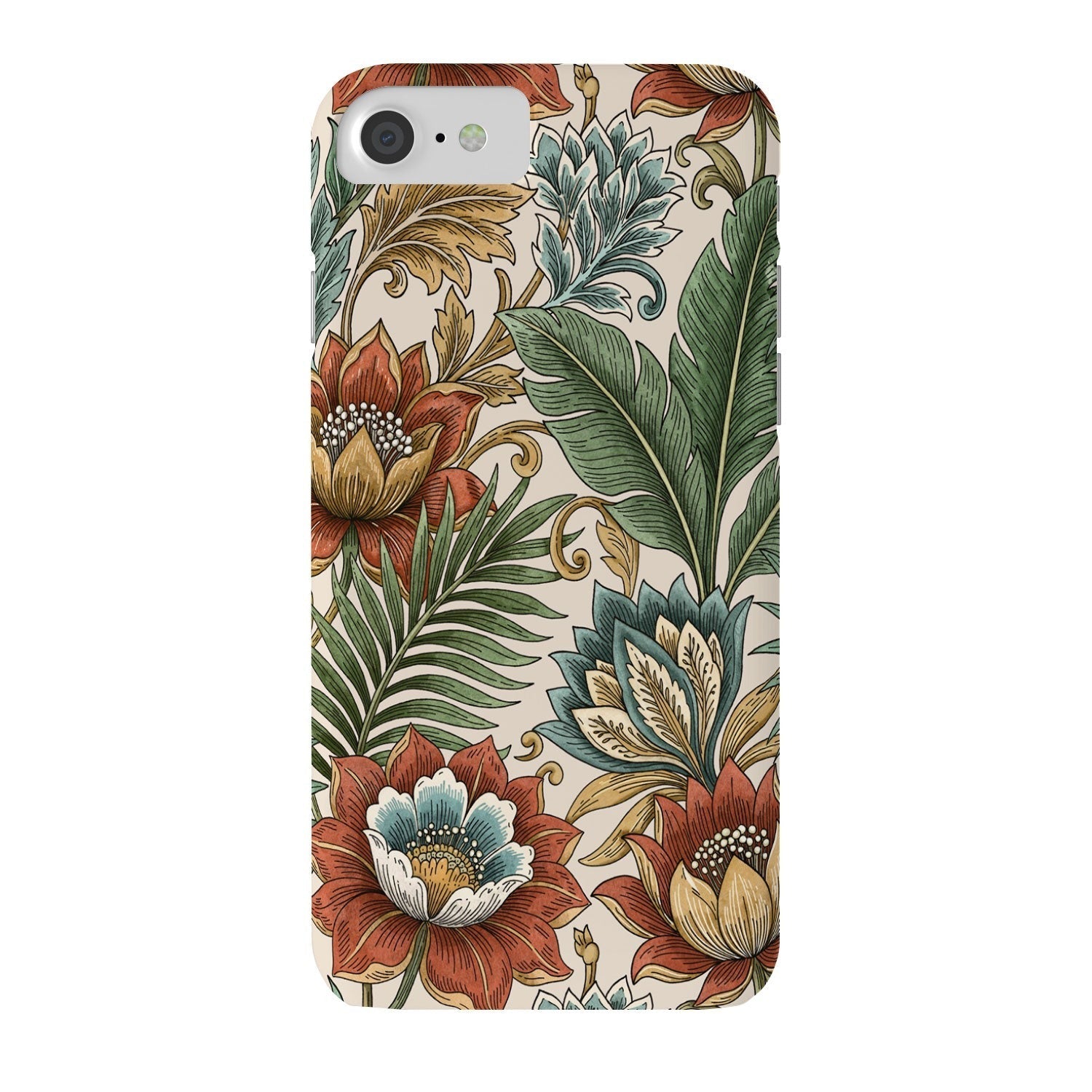 Marta Barragan Camarasa Retro Jungle Garden Phone Case