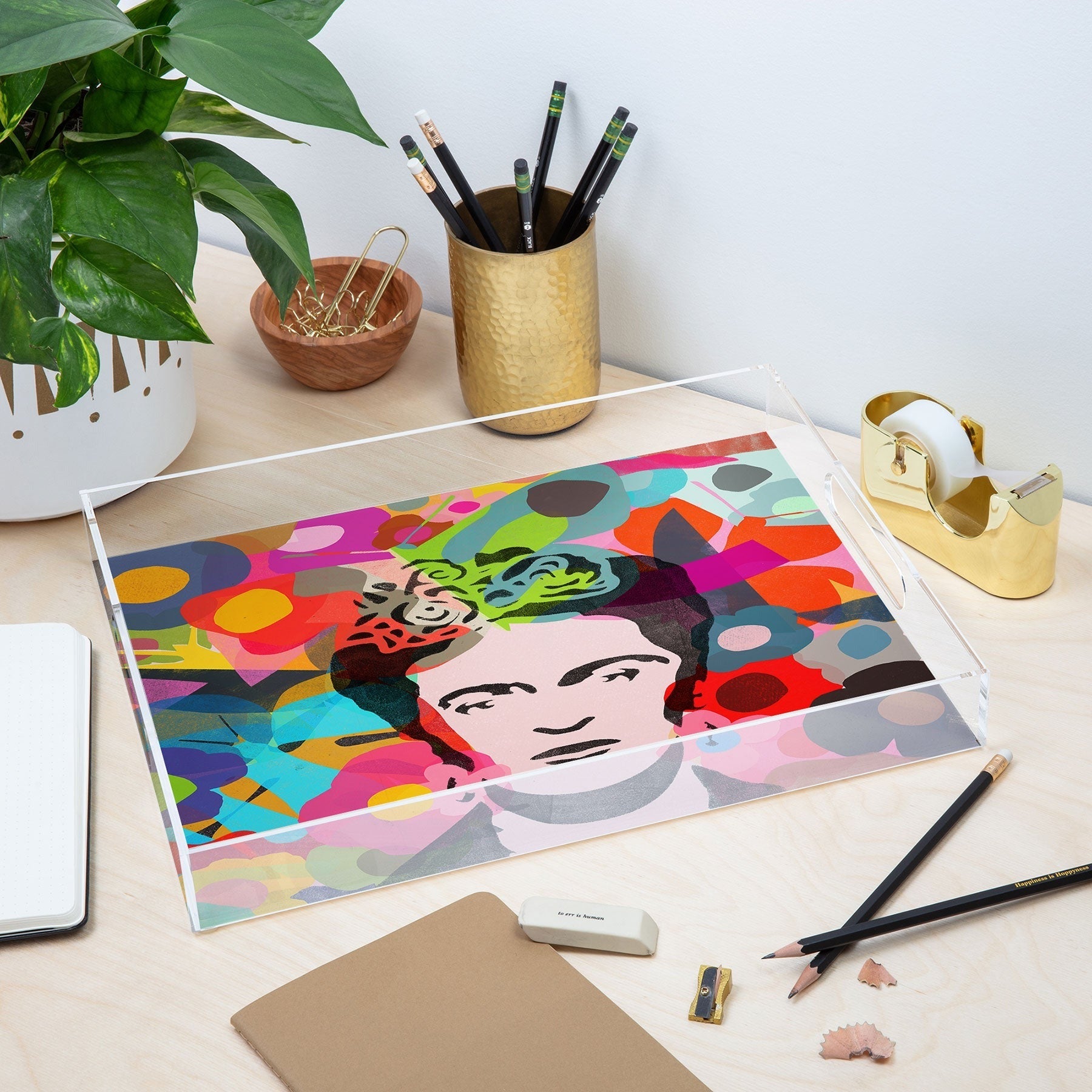 Garima Dhawan frida 1d Acrylic Tray