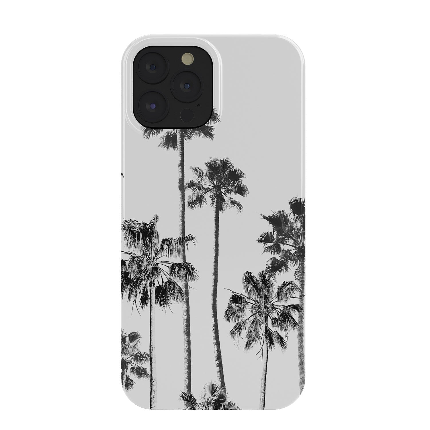Gal Design Black And White Palms Phone Case