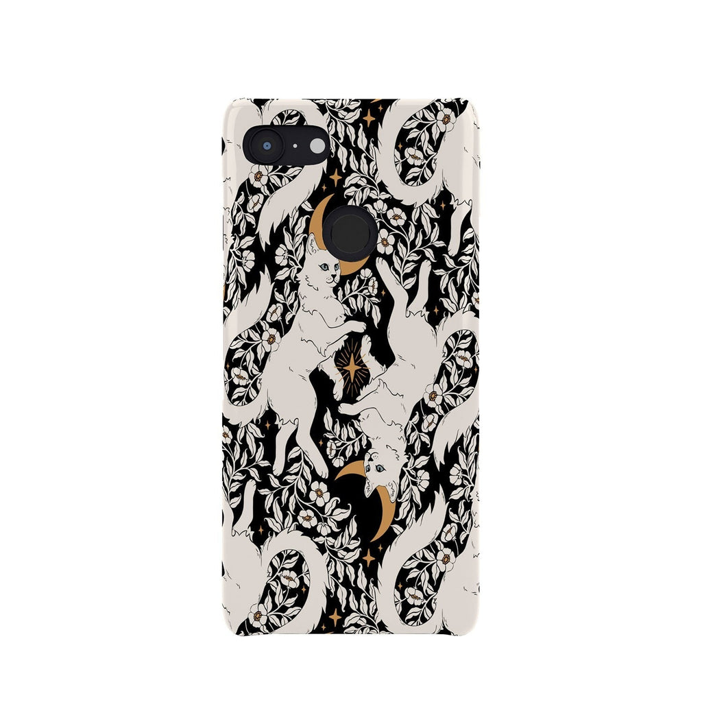 Avenie Celestial Cats Gold Phone Case