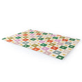 LouBruzzoni Retro Star Block Pattern Area Rug