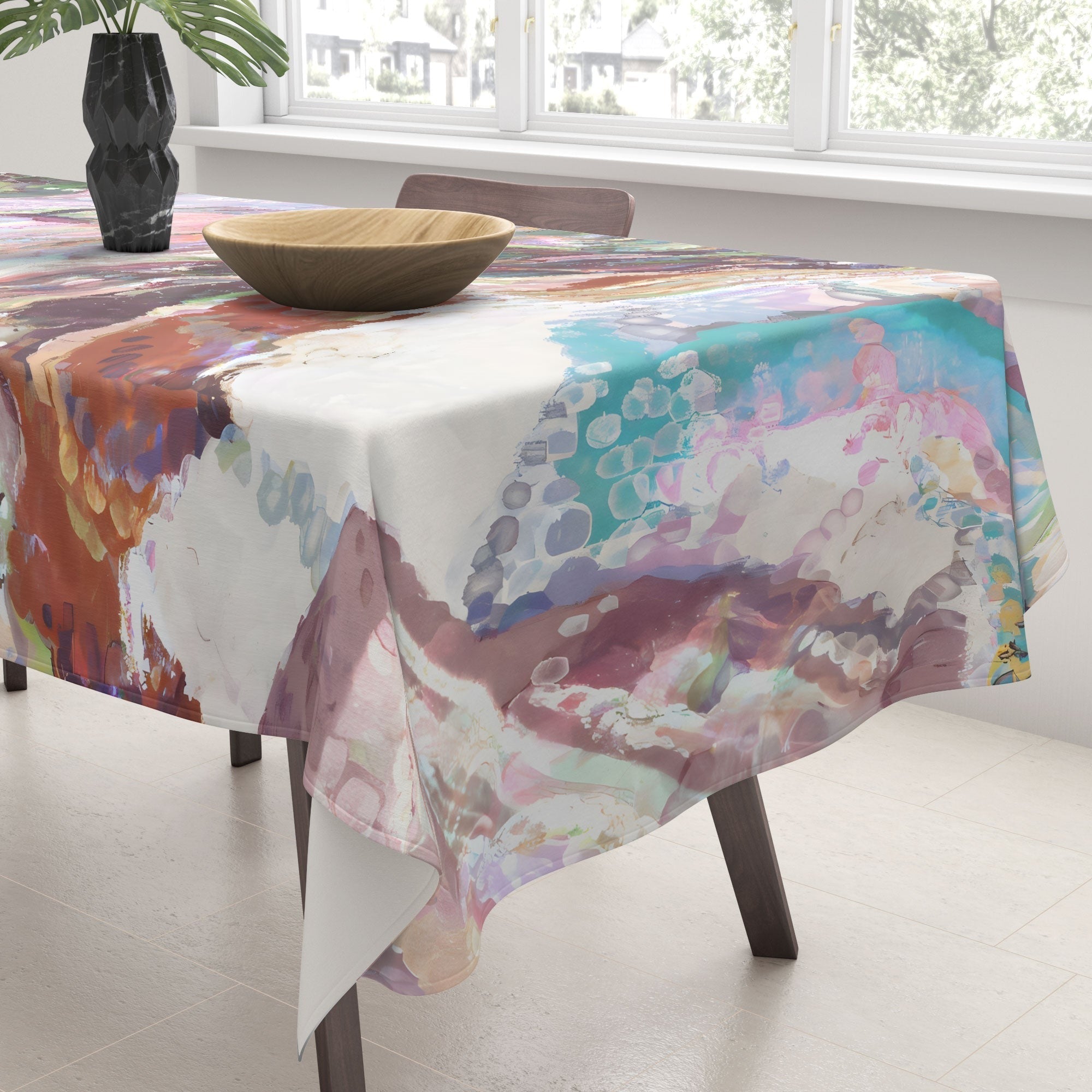 83 Oranges Sequin Haze Tablecloth