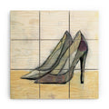 Sophia Buddenhagen Grey Stiletto Wood Wall Mural