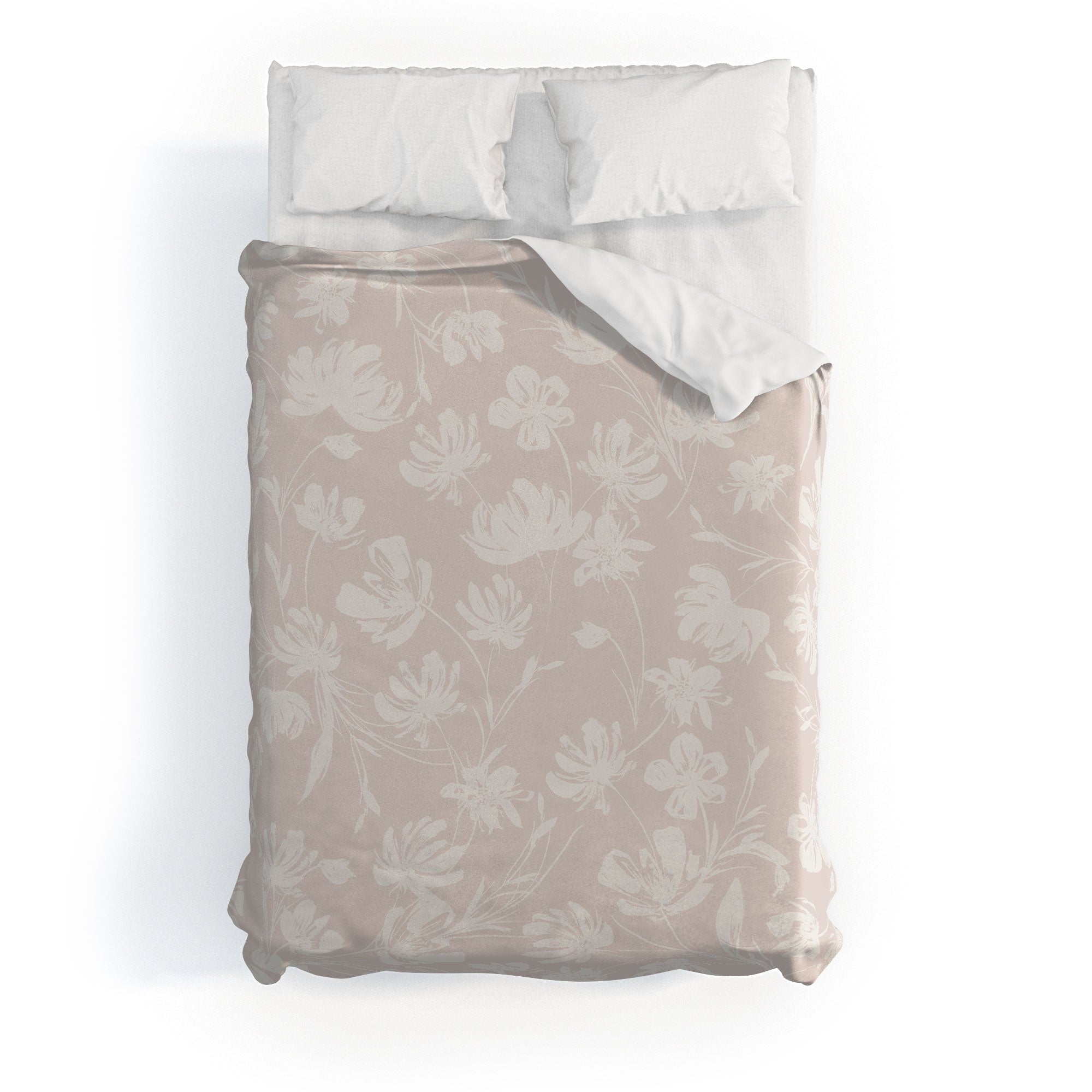Gabriela Fuente Martine Neutral Duvet Cover