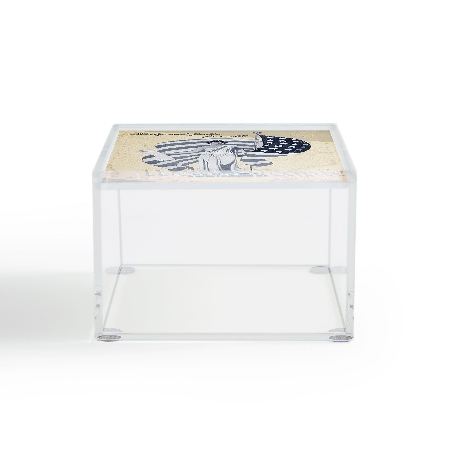 DENY Designs Liberty and Justice Woman Acrylic Box