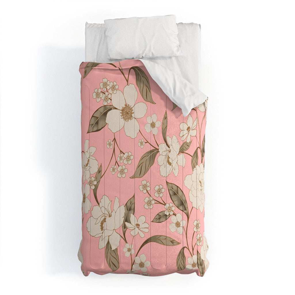 Gabriela Fuente Roberta in Pink Comforter