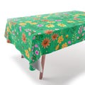 Pimlada Phuapradit Ditsy Spring Floral Green Tablecloth