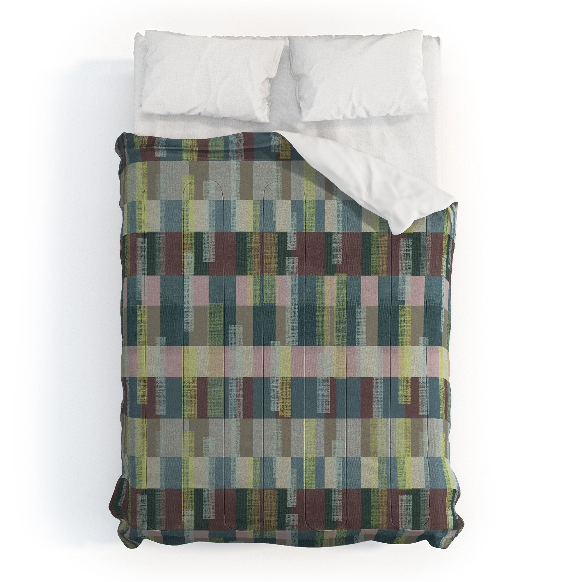 Marta Barragan Camarasa Dynamic Linear Blocks Comforter
